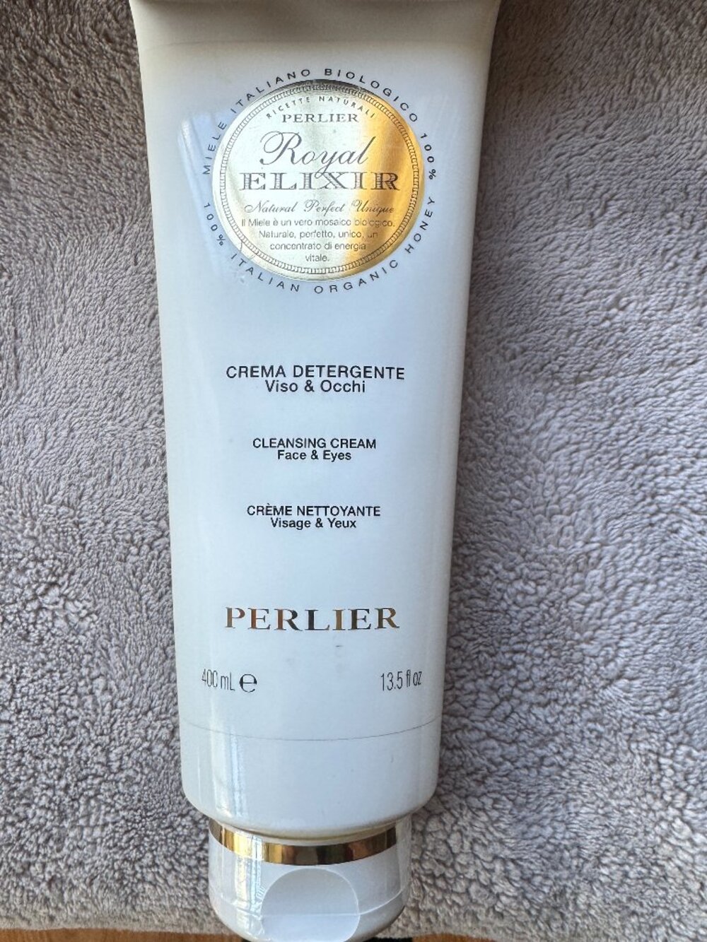 PERLIER ROYAL ELIXIR CLEANSING FACE AND EYES JUMBO 13.5 OZ - SEALED